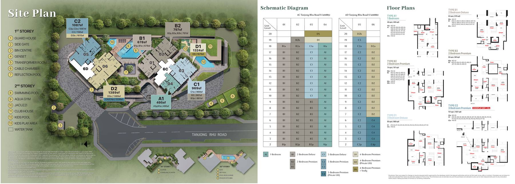 Arina East Residences Site Plan