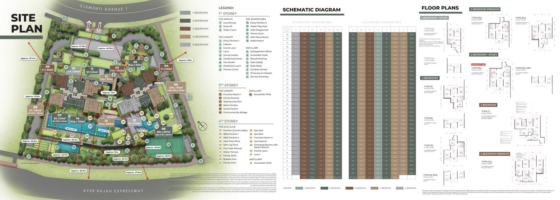elta floor plans
