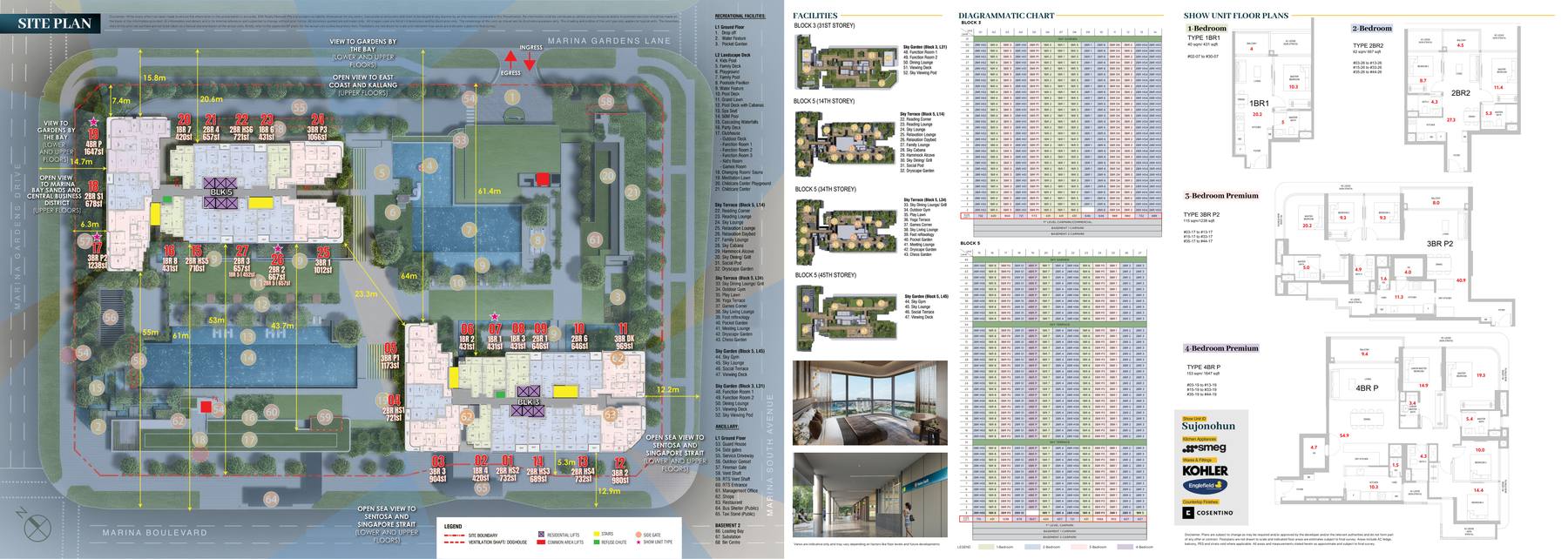 one-marina-gardens floor plans