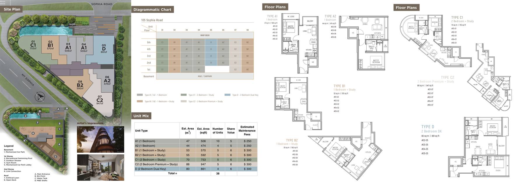 sophia-regency floor plans